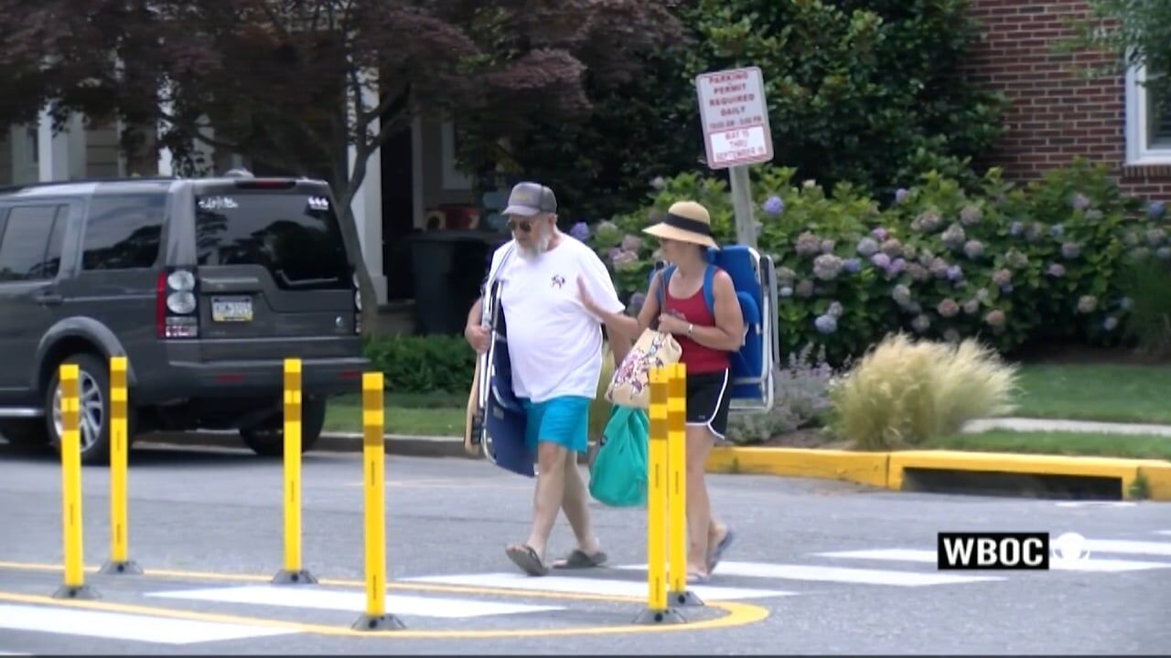 Beachgoers Put King Charles Avenue Pedestrian Safety Measures to the Test in Rehoboth Beach